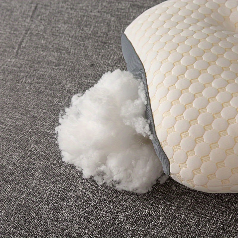 Orthopedic Neck Pillow Support for Better Sleep Memory Foam Travel Cushion