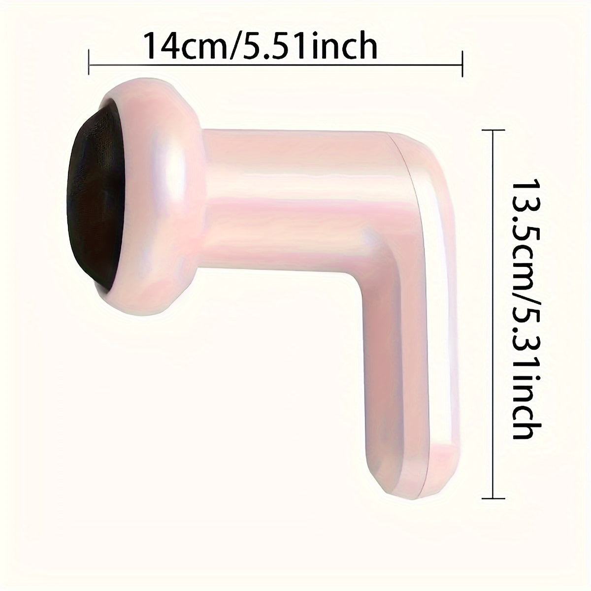 Masajeador eléctrico de grasa con 5 cabezales de masaje y vibrador para piel naranja para relajación corporal