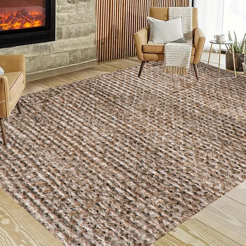 Durable Non-Slip Polyester Door Mat Entryway Rug 1.1cm Thick Wear-Resistant