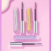 Женская водостойкая тушь для ресниц с мерцающими осколками бриллианта и снежинками