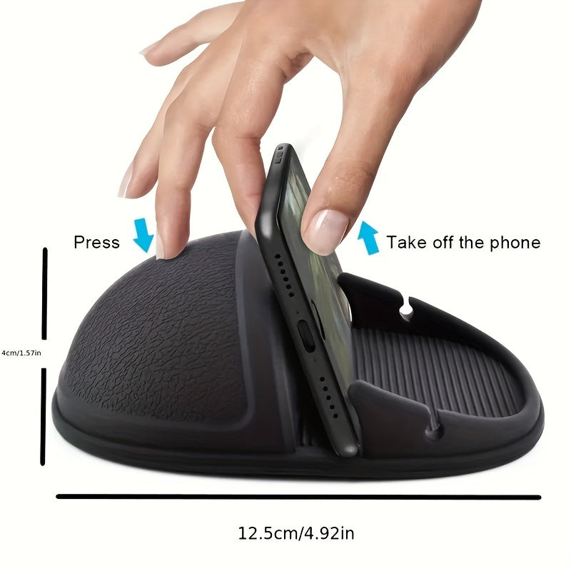Universal Silicone Car Phone Holder Dashboard Anti-Slip Waterproof Durable