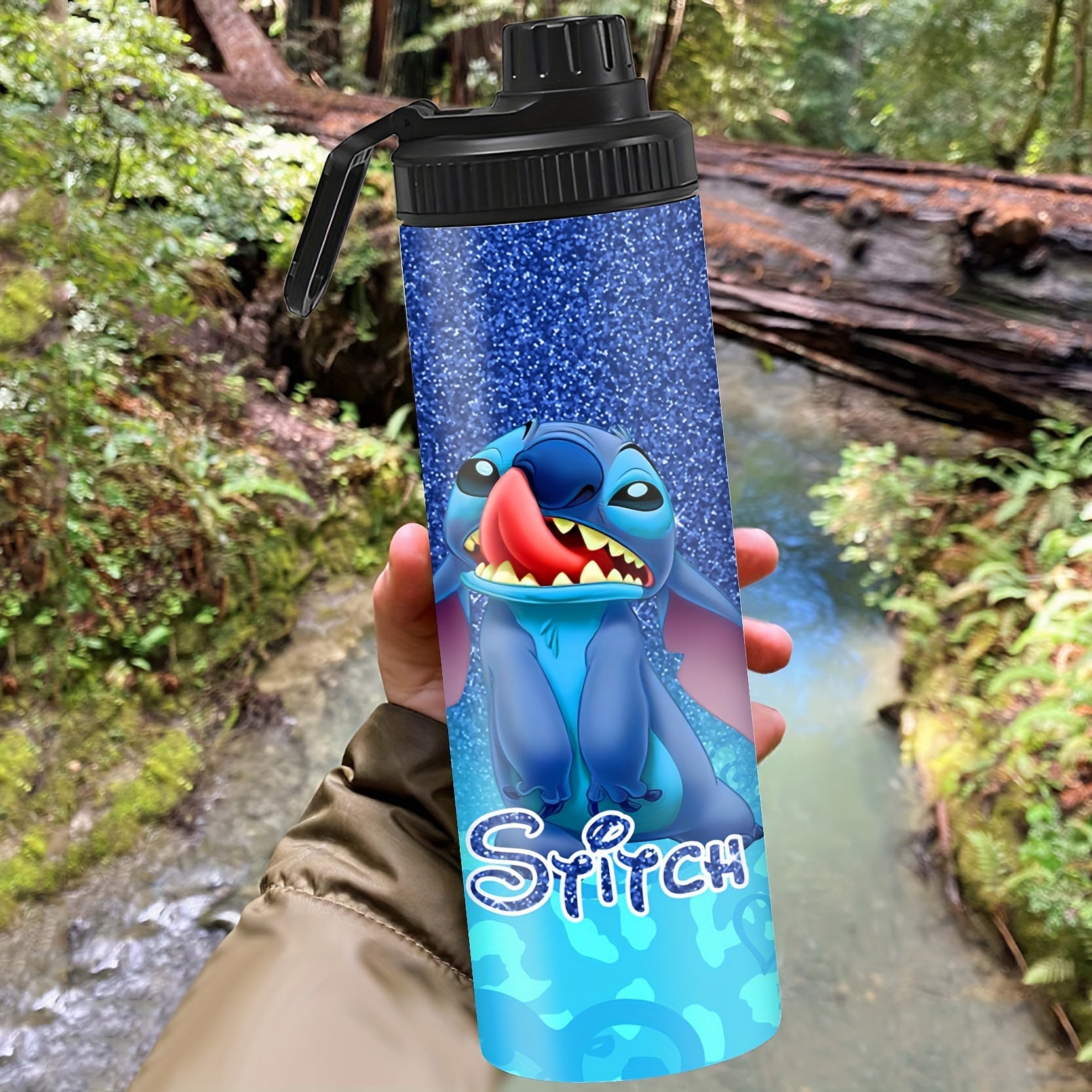 20oz Stainless Steel Insulated Water Bottle with Lid for Hot and Cold Drinks