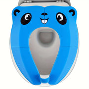 Kids Portable Foldable Toilet Seat Cover with Anti-Slip Pads Splash-Proof