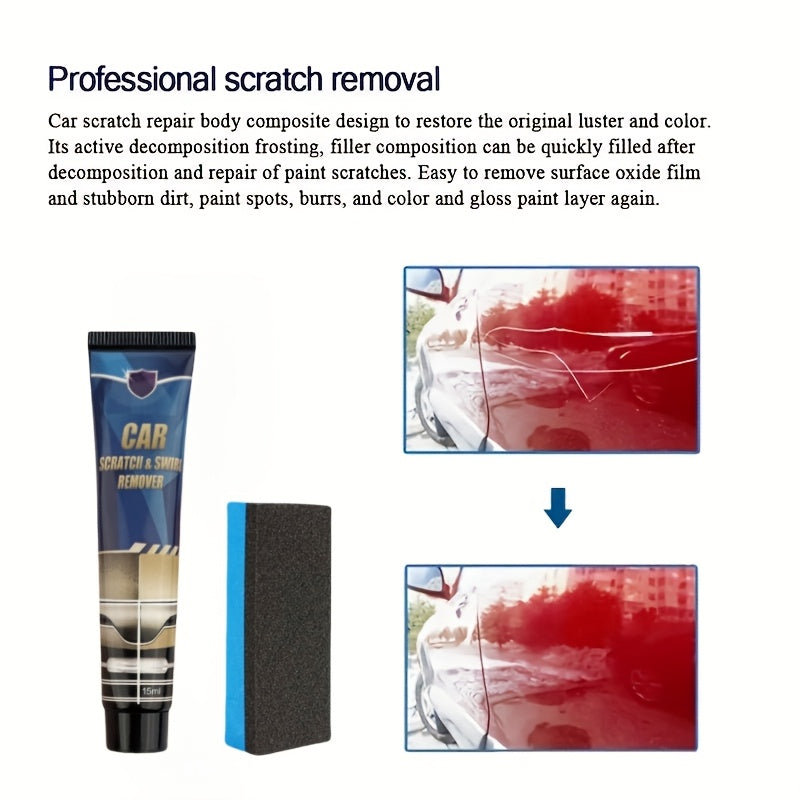 Car Scratch Repair Wax for Deep Scratches and Paint Protection for Vehicles