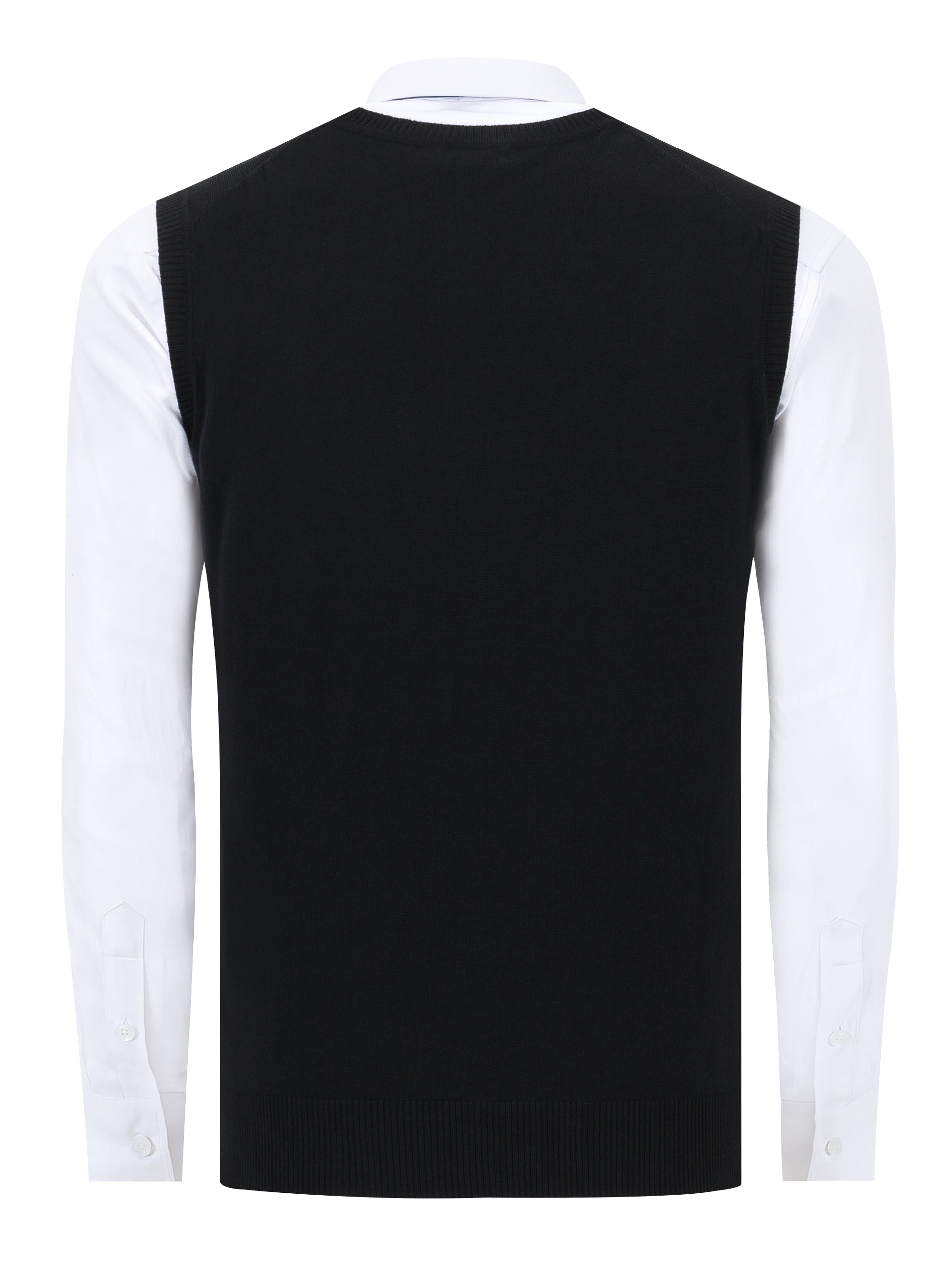 Erkaklar uchun Katta O'lchamdagi Yengsiz Trikotaj Sviter Vest, Qora Yashil rangda, V-shaklidagi detali bilan. Golf va Ofis Kafesi uchun ideal, Mashinada yuvish mumkin, Zamonaviy Chiziqli Qo'ltiq joylari, mustahkam Spandexdan tayyorlangan.