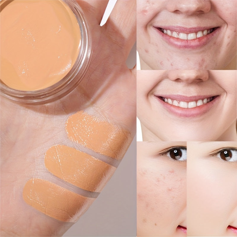 Crema de base para todas las tonalidades de piel de mujer, cobertura total, acabado mate