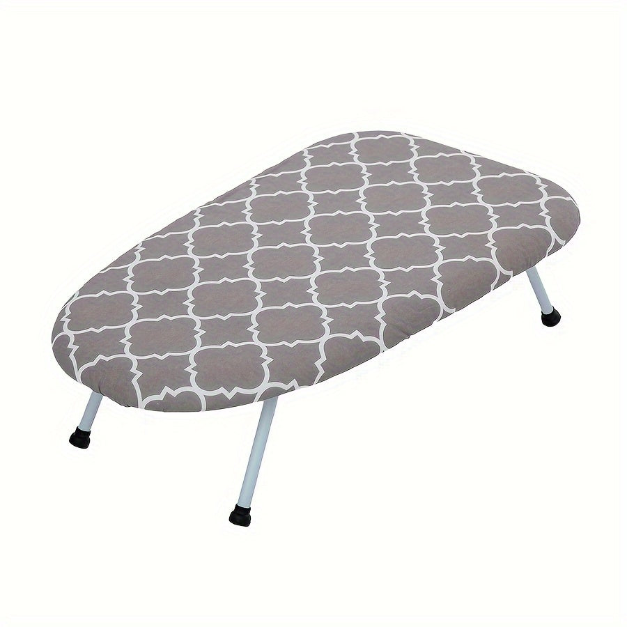 Mini Desktop Ironing Board Portable Foldable Small Space Clothes Ironing Surface