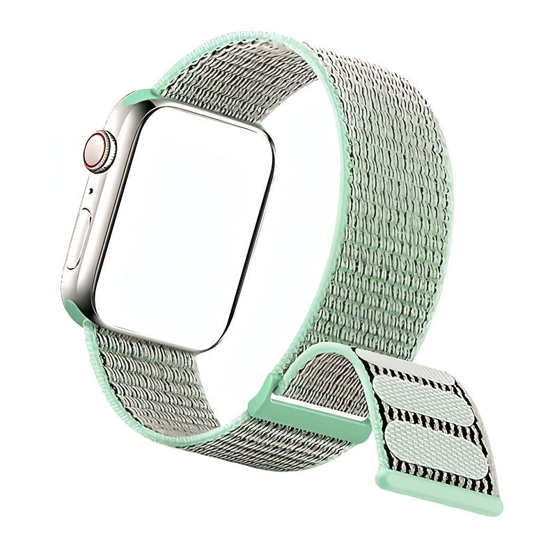 Havo o'tkazuvchi Naylon sport soat bandi, sozlanadigan, Apple Watch Series 38mm 49mm bilan mos keladi
