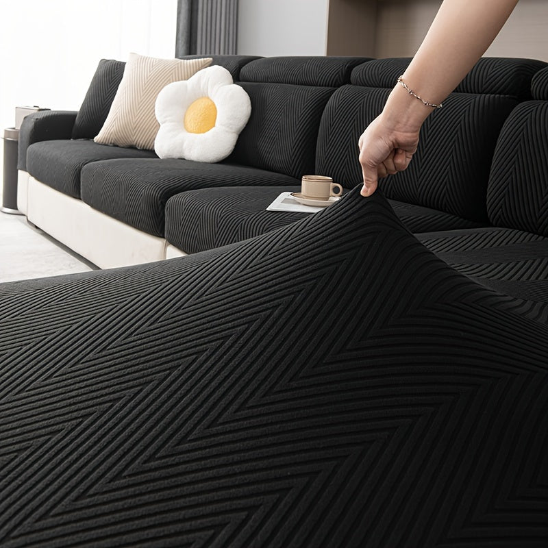 Скандинавский эластичный чехол для дивана на все сезоны, защита от царапин домашних животных.