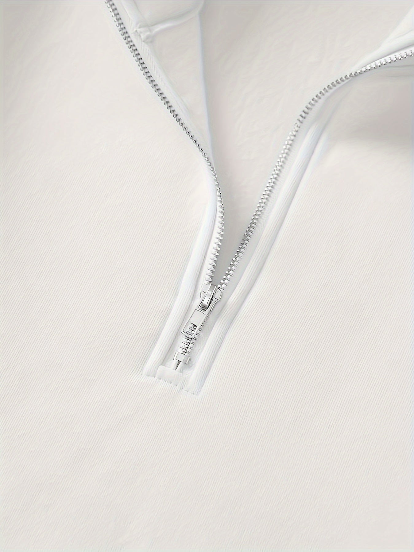 Men's Solid Color Polyester Hooded Sweatshirt with Zip Up and Long Sleeves