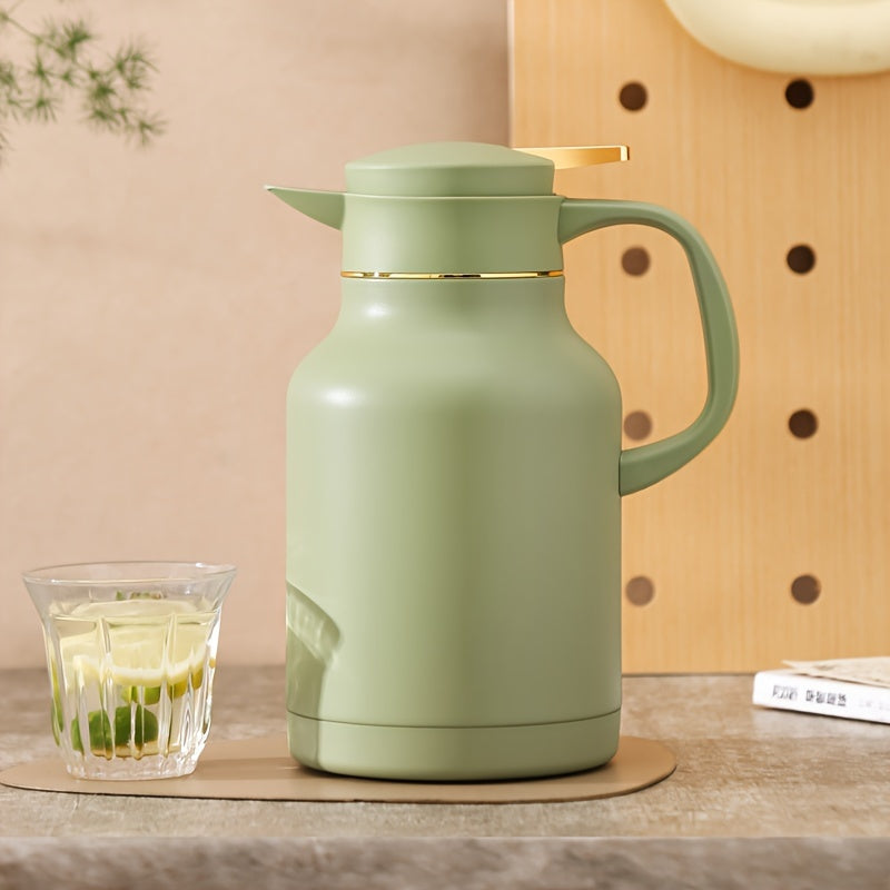 Insulated 59 Oz Coffee Carafe Stainless Steel Double Wall Tea Water