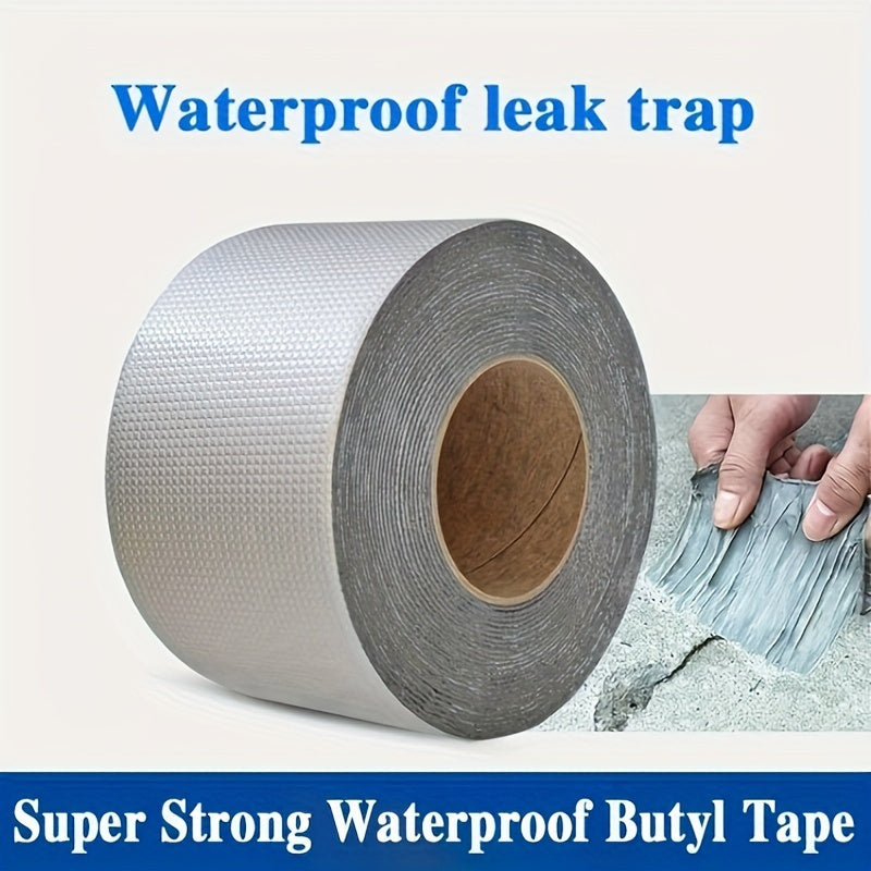 Waterproof Butyl Tape for Leak Sealing on Tiles Roofs Pipes Multiple Sizes