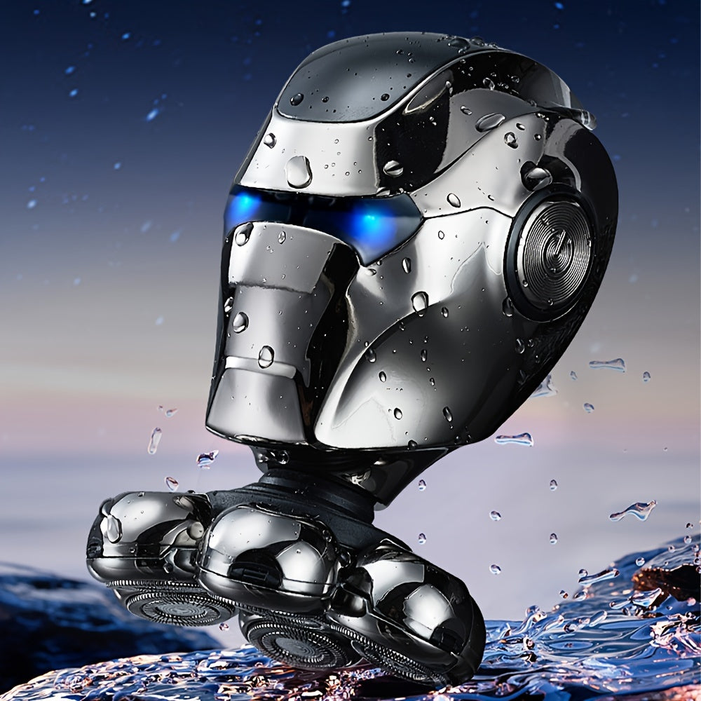 Afeitadoras eléctricas para cabeza, afeitadora para hombres calvos, kit de cuidado 5 en 1, recortadora de nariz y barba