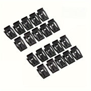 20pcs Universal Black Instrument Panel Clips for Car Dashboard Dash Trim