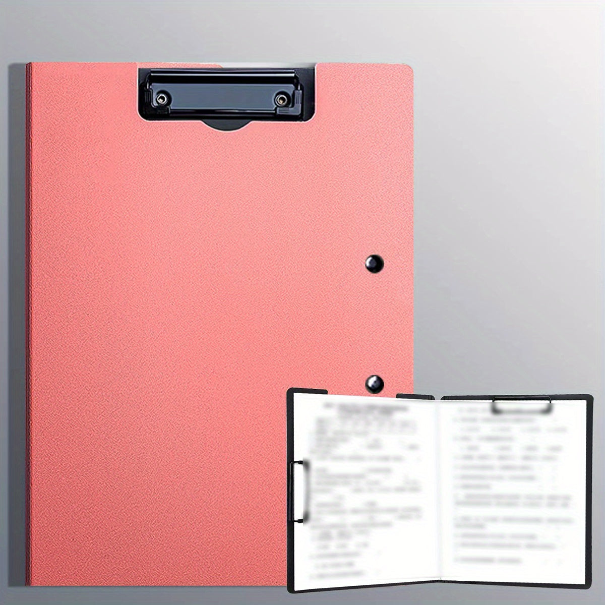 A4 Plywood Color Double Clip Folder for Documents
