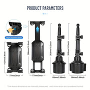 Car Tablet and Phone Mount Adjustable Holder for Most 10-36cm Devices