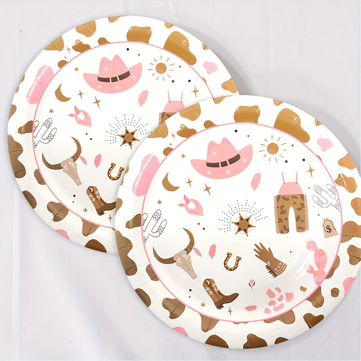 Taqdim etiladigan Pushti Qizlar Partiyasi Stol to'plami Taqdimlari Choynaklar Qog'oz sochiqlar Qoliplar Tug'ilgan kun bayrami uchun