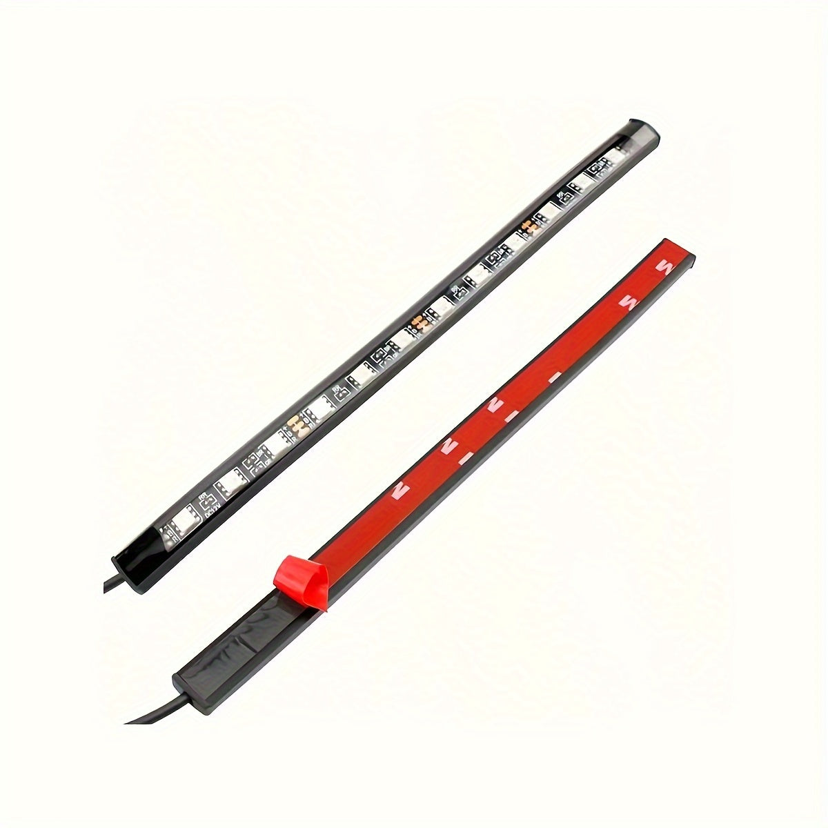 Luz ambiental RGB para coche, luz decorativa para el interior del suelo con sincronización musical