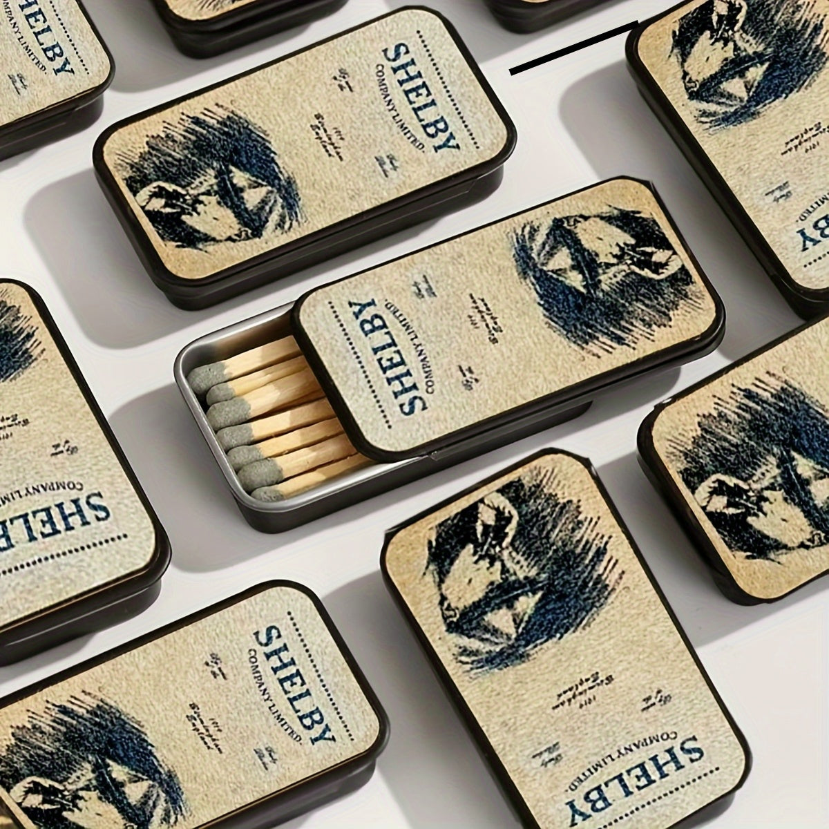 Винтажные спички в классическом стиле, компактные спички для ностальгии и церемониального использования