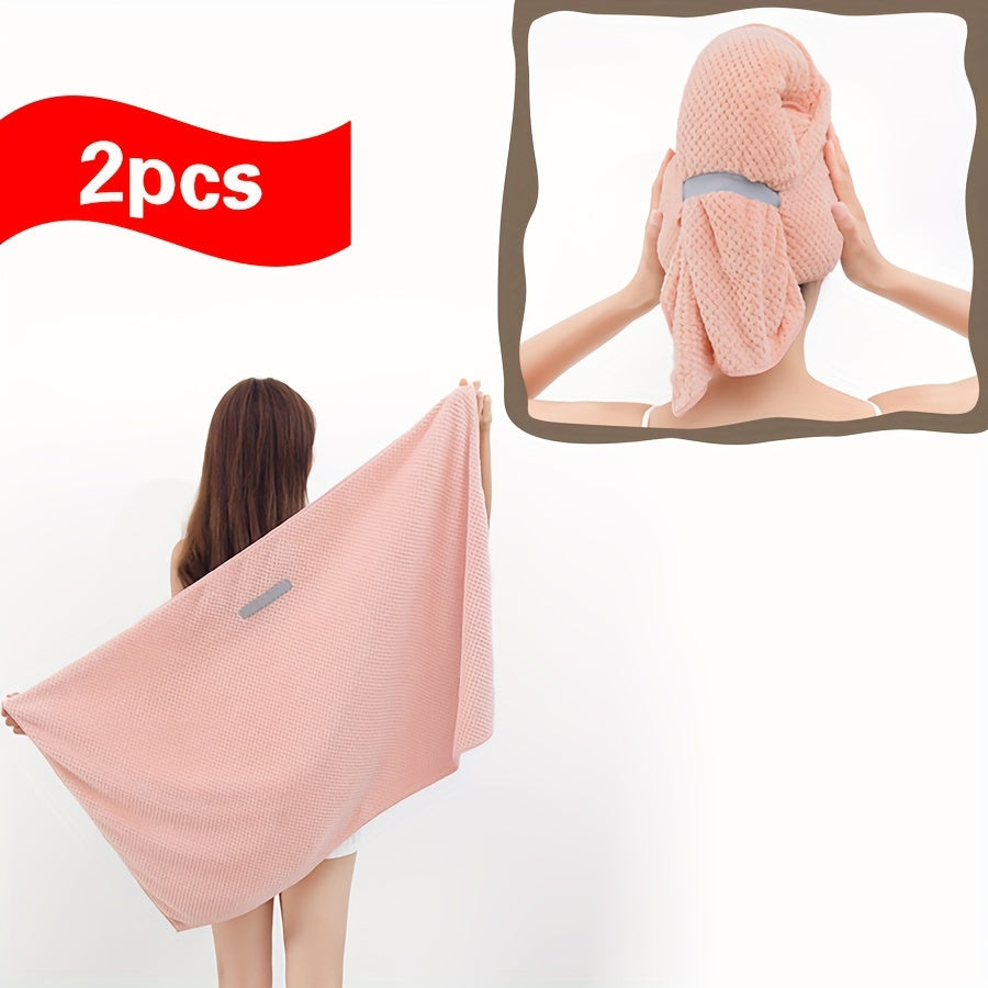 Uzoq, qalin va jingalak sochli ayollar uchun tez quriydigan mikrofiber soch sochiq. Har kuni qulaylik uchun elastik lenta bilan yumshoq koral fliys material. Tez quritish uchun bej rangli tuzilma.