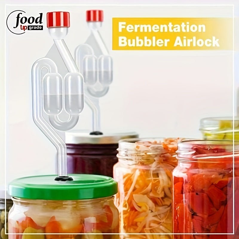 3 S-Shape Fermentation Bubble Airlocks for Homebrew and Wine Making