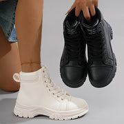 Женские водостойкие ботинки для походов на низком каблуке с амортизирующей стелькой