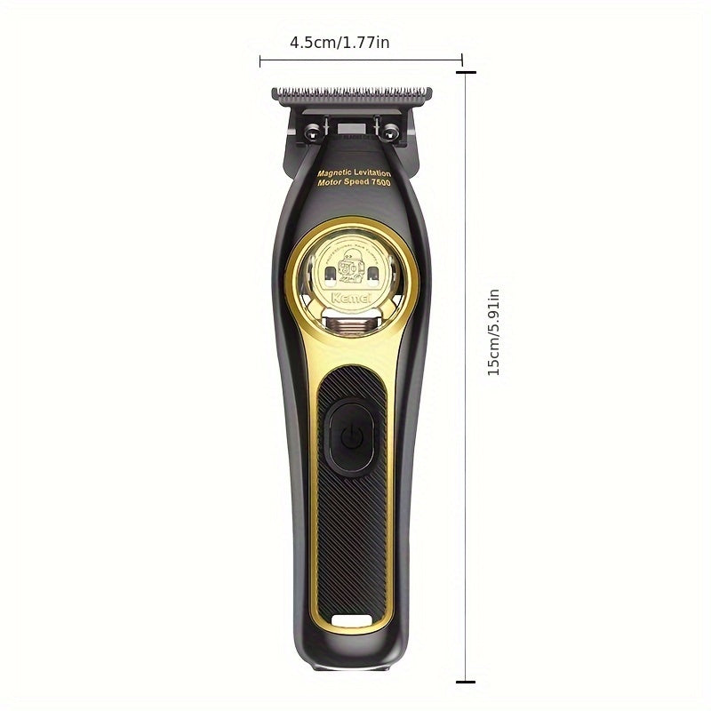 Salon Electric Hair Clippers with DLC blades USB charging 7500RPM