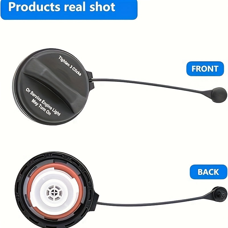 Fuel Cap Replacement for SUV Car Truck Gas Cap Protector Durable Black