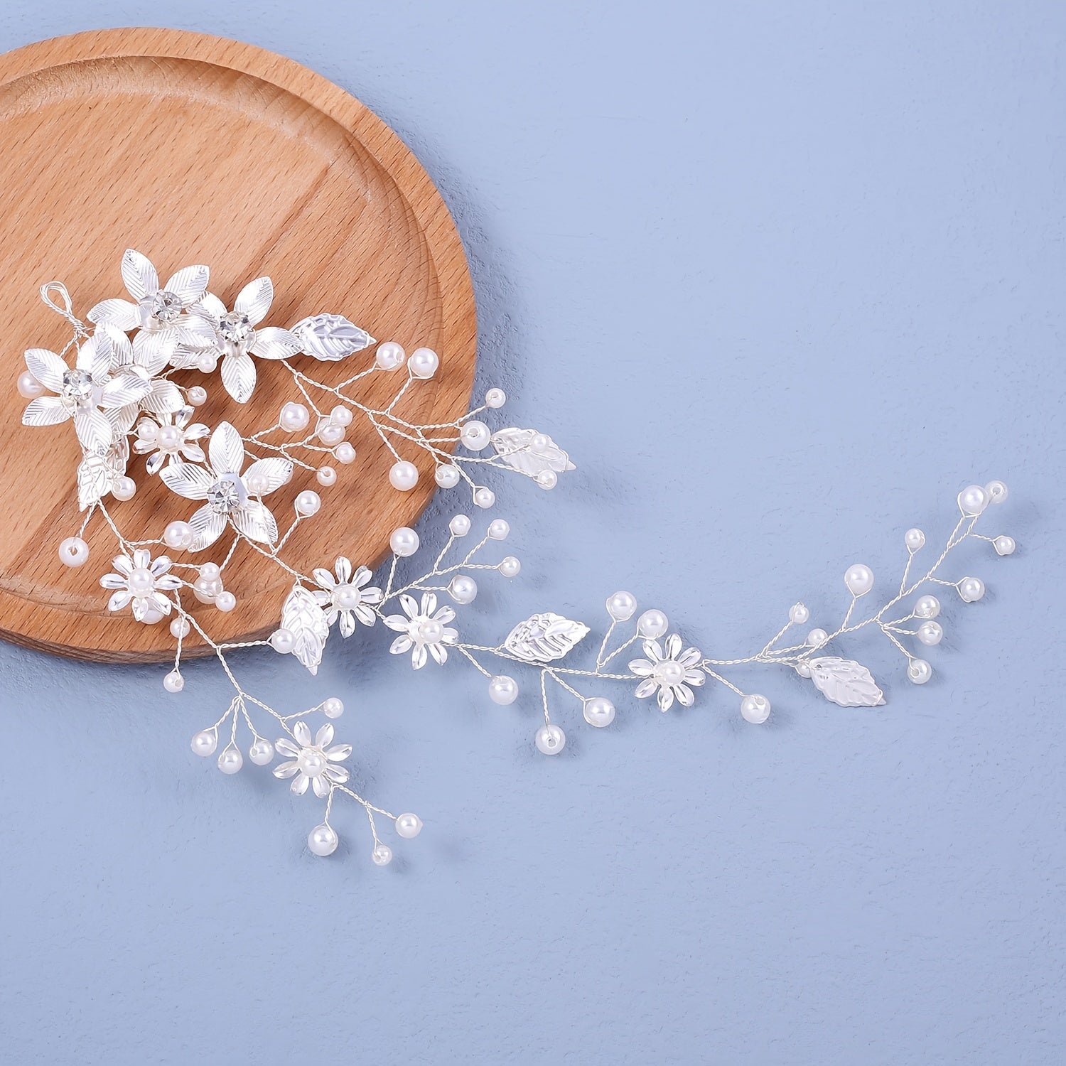 European and American Flower Hairbands for Bridal Wedding Hair Accessories