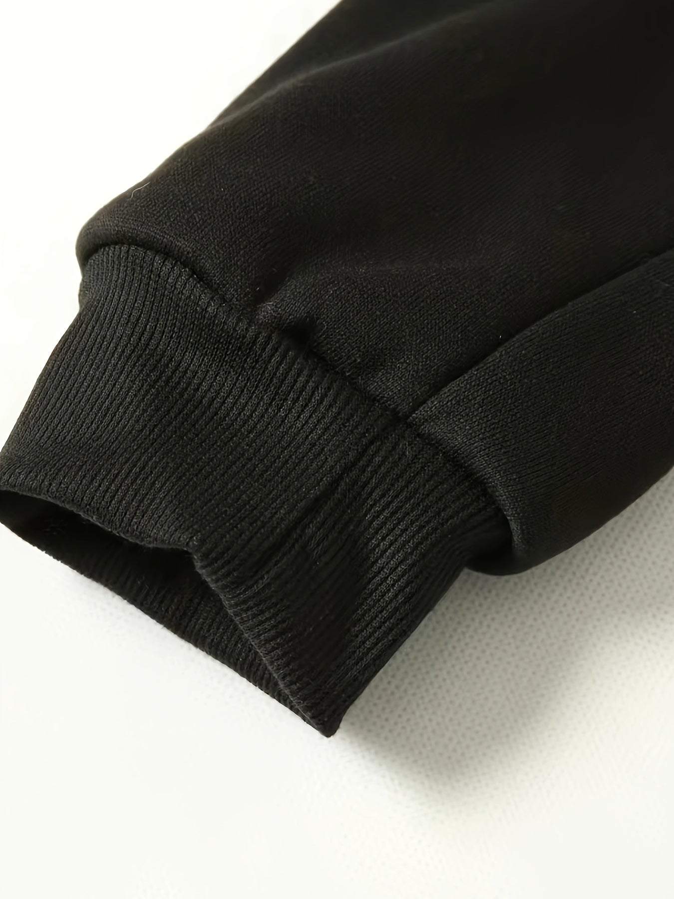 Plus Size Women'S Sweatshirt Cozy Leopard Plaid Long Sleeve Crewneck Black