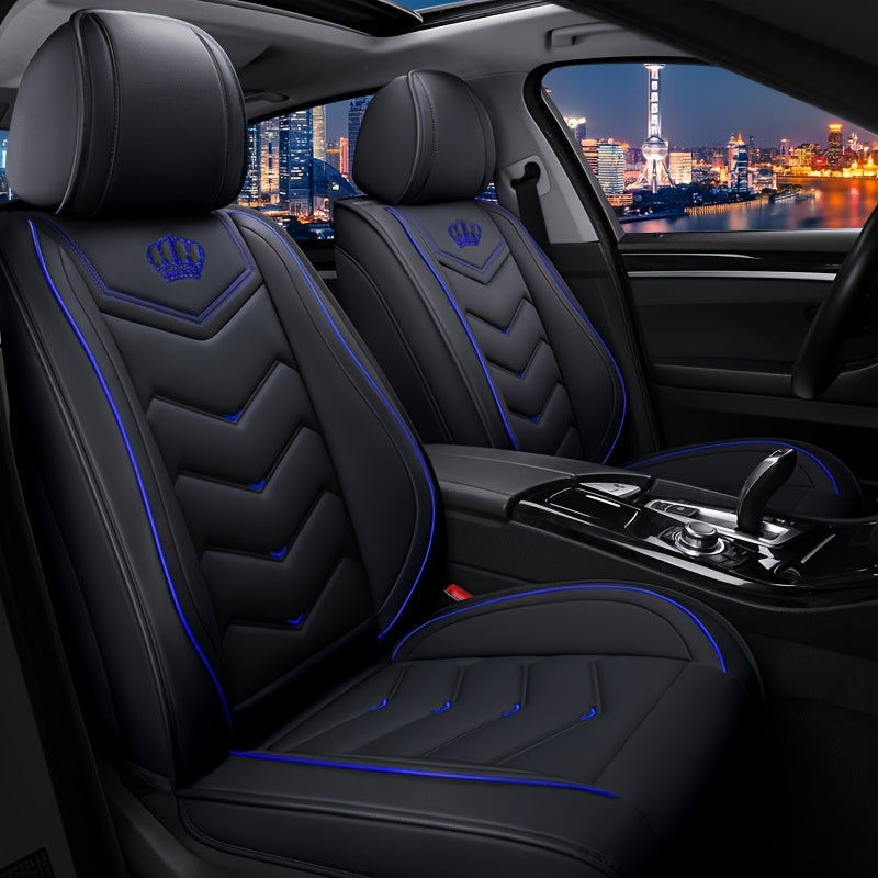 Full Cover Car Seat Covers for Women and Families Waterproof Scratch-Resistant