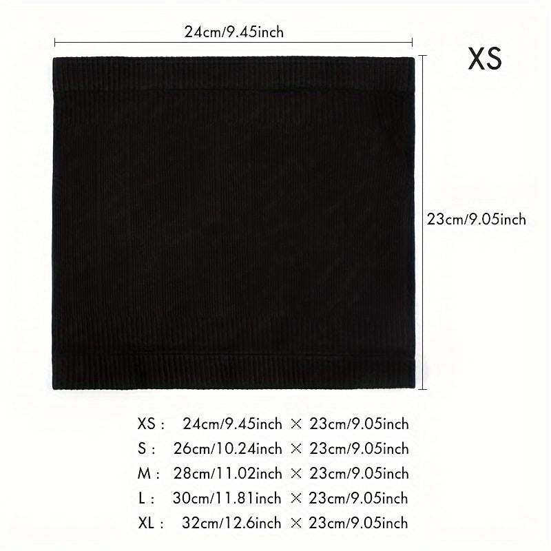 Women's Postpartum Belly Support Belt Breathable High Elasticity Tummy Control Black