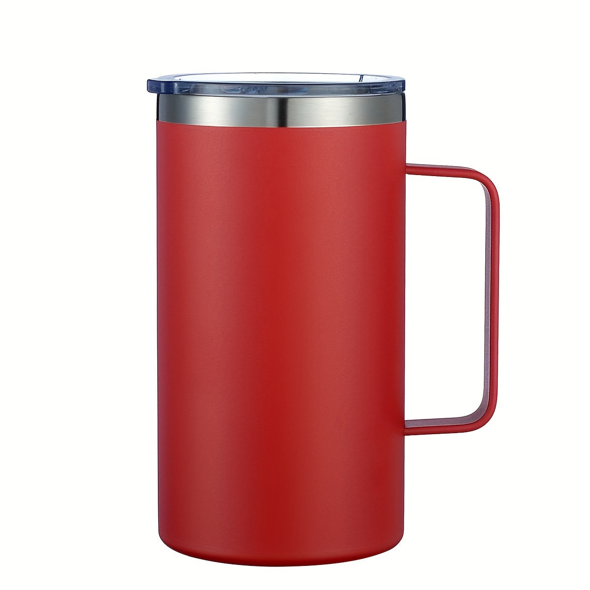 Stainless Steel Coffee Mug 24oz Vacuum Insulated with Lid and Handle