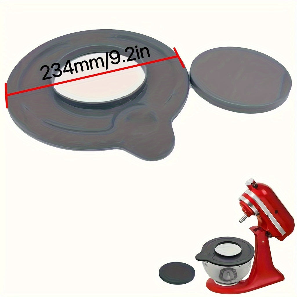 Flybok 1/2 pint plastik idishlar uchun qopqoq to'plami: 4.5-5Qt shisha idishlarga mos keladi, anti-splash himoyasi bilan kulrang