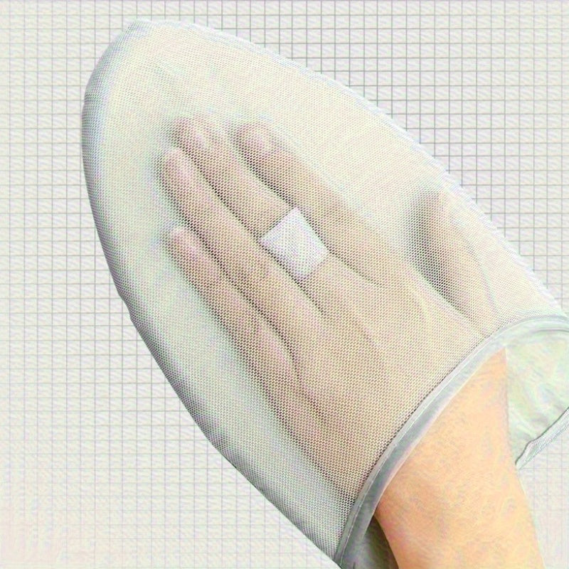 Mini Handheld Ironing Board Set with Glove, Portable Compact Design for Travel and Dorms