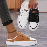 Женские мокасины-слипы повседневные плоские туфли на резиновой подошве белый, черный, коричневый