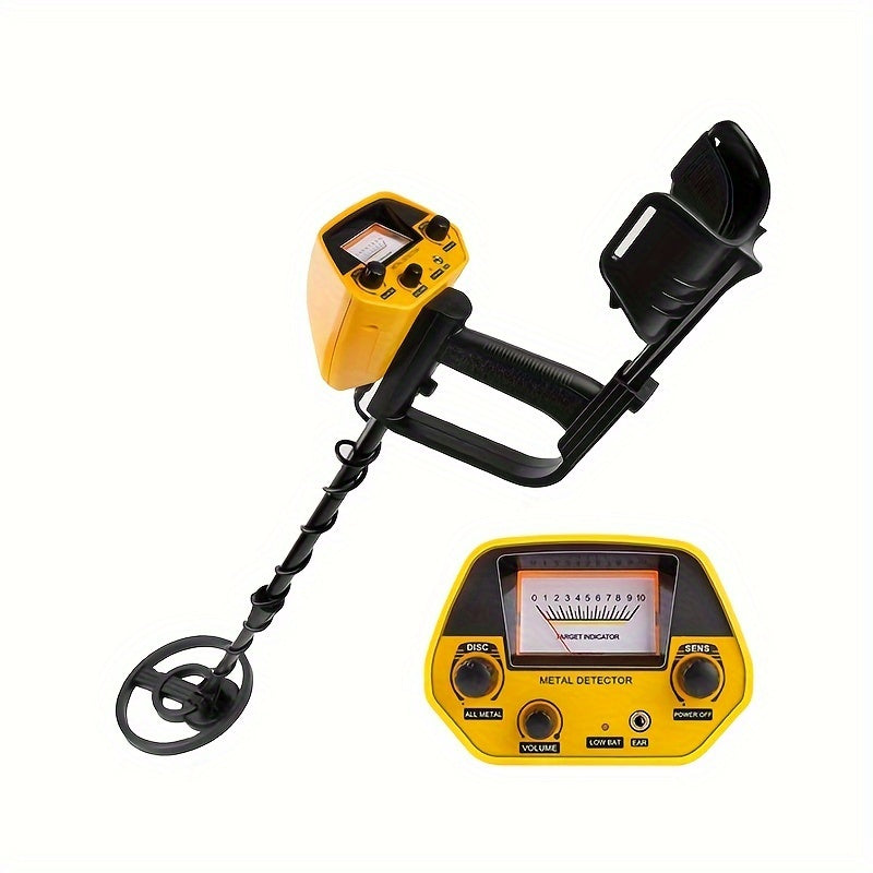 Professional Metal Detector for Adults with Adjustable Length and 200mm Search Coil