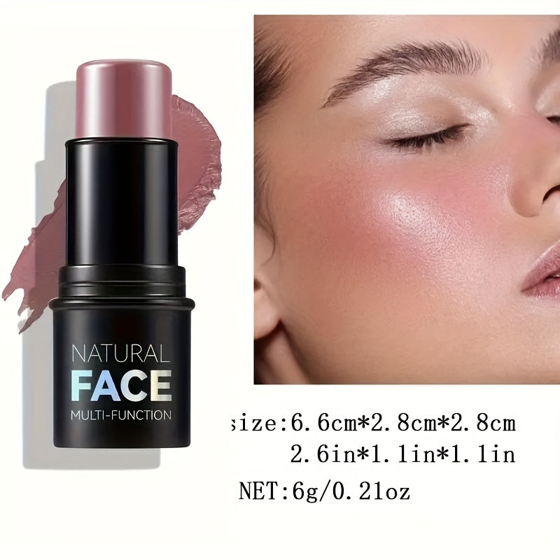 Natural Face Highlighter Stick Multi-Function Cream for Concealer, Blush, Contour