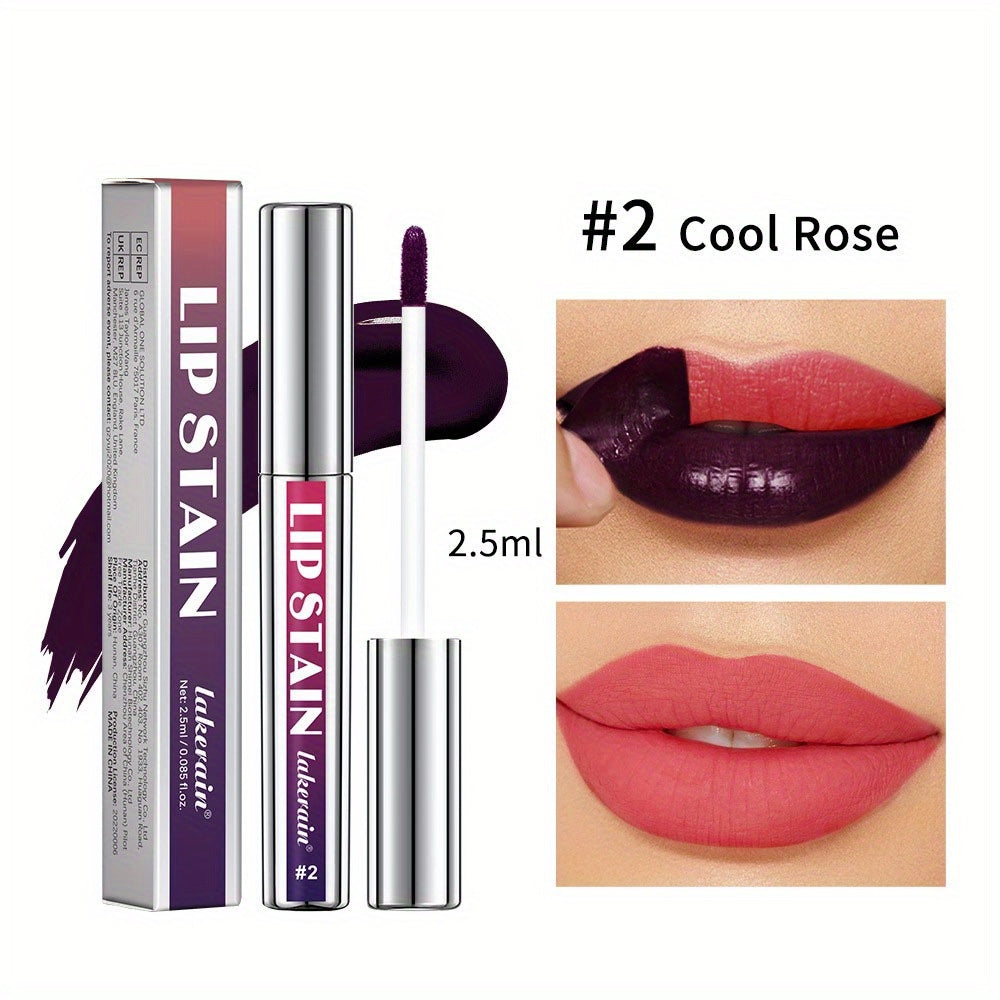 Tinte de labios mate para mujer, de larga duración, a prueba de agua, rosa, brillo de labios peel-off