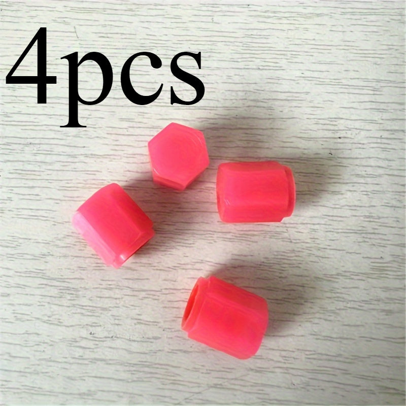 4 шт. колпачки для вентиля на колесах автомобиля, подходят для всех транспортных средств