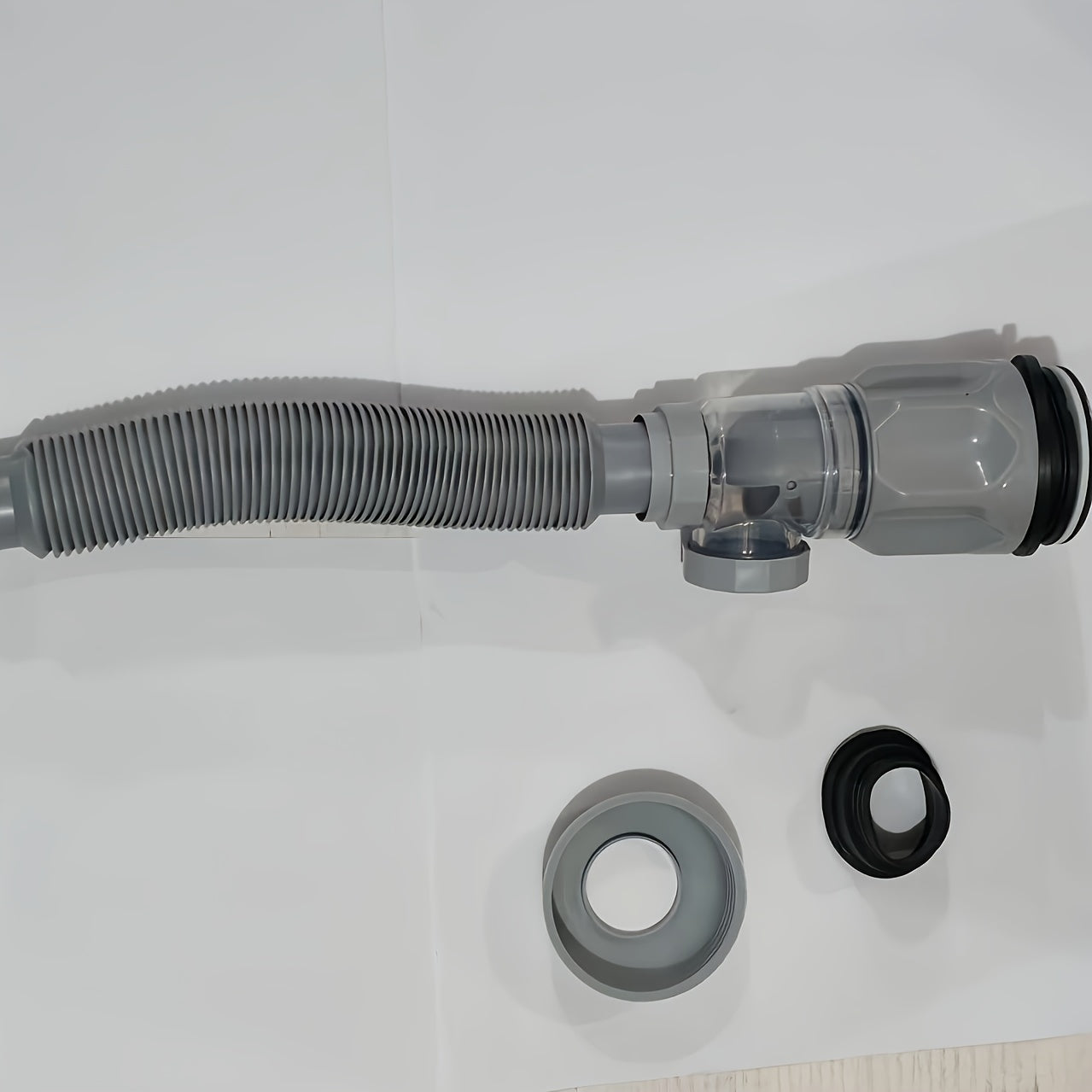 Stainless Steel ABS Sink Drain Pipe with Hair Debris Trap for Kitchen Bathroom DN40