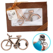 Metal Bicycle-Shaped Beer Bottle Opener for Weddings and Events
