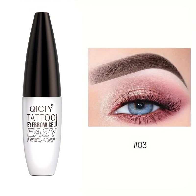 Waterproof Eyebrow Tint Gel for Long-Lasting Smudge-Proof Brows