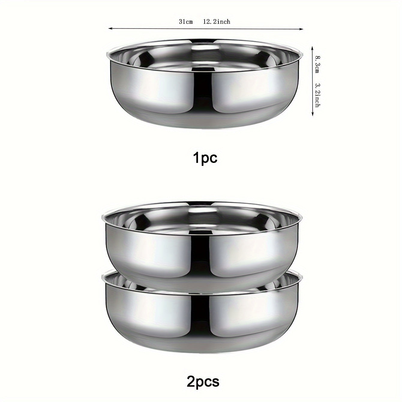 Kitchen Utensil Set with Stainless Steel Basin and Large Kneading Bowl