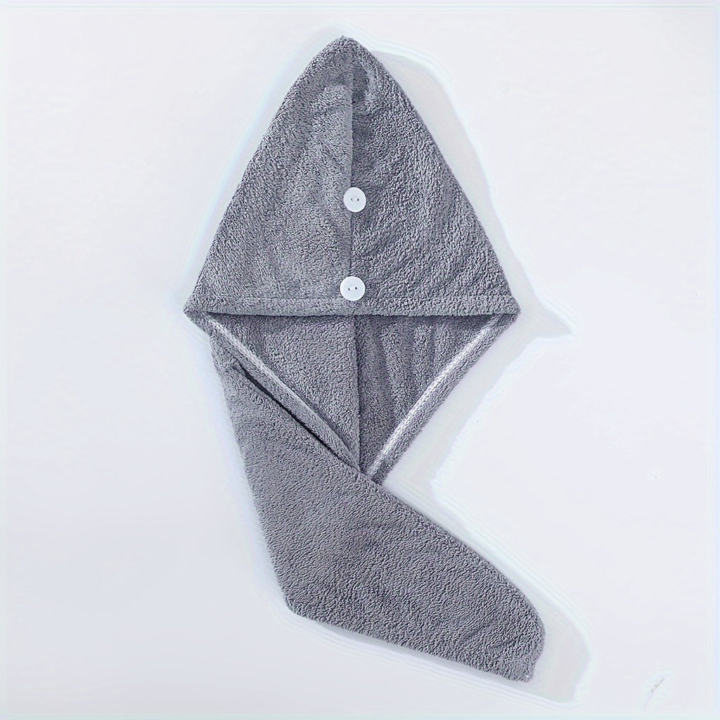 Ayollar uchun hammomda tez quritish uchun super singdiruvchi mikrofiber soch sochiq.