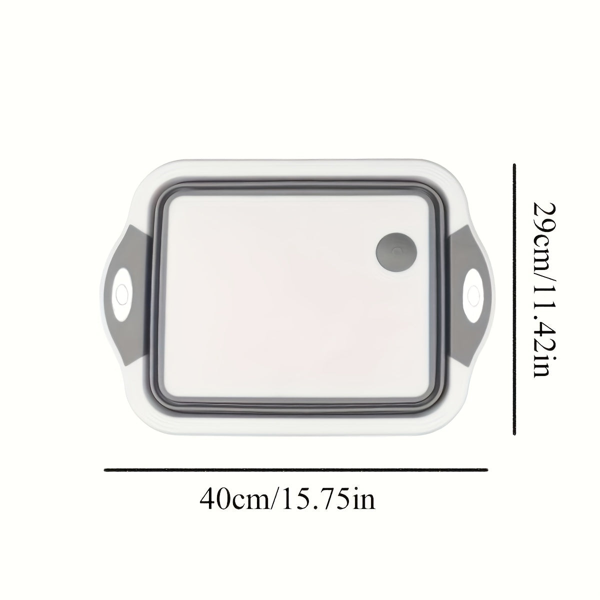 Camping Cutting Board Set with Washbasin for RV and Camper Kitchens