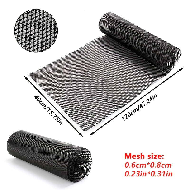 Car ABS Plastic Honeycomb Bumper Vent Mesh for Front Wheels 120x40cm