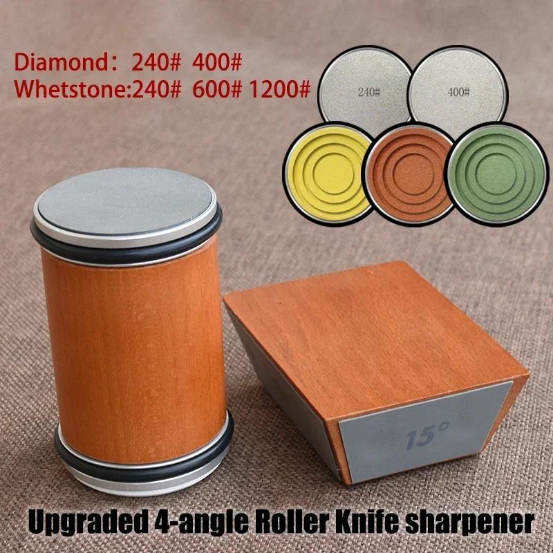 Diamond Knife Sharpener Manual 400/600/1000 Grit 4-Angle Fixed Sharpening System