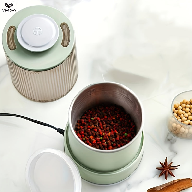 Yuqori tezlikda elektr kofe maydalagich, zanglamaydigan po'latdan yasalgan oshxona texnikasi, 12000 RPM