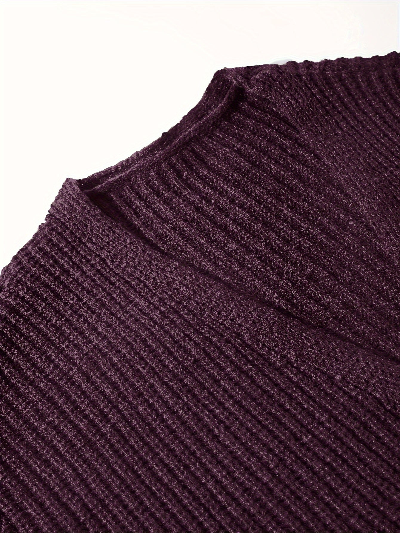 Plus Size Women's Rib Knit Open Front Longline Cardigan Gray